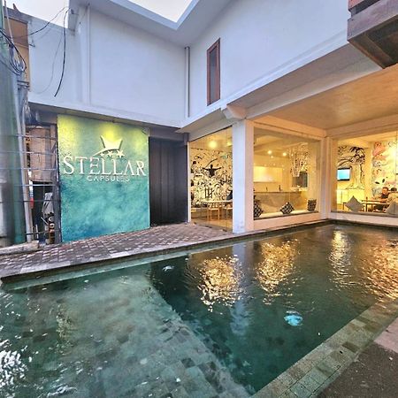 Stellar Capsules Pansiyon Seminyak Dış mekan fotoğraf Stellar Spa
